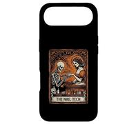 The Nail Tech Tarot Style Skeleton Manicure Artist Case for iPhone Air