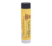The Naked Bee Coconut & Honey Lip Balm - Moisturising & Hydrating Lip Care for Women, 0.15oz