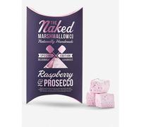 The Naked Marshmallow Raspberry and Prosecco Gourmet Marshmallows 100g