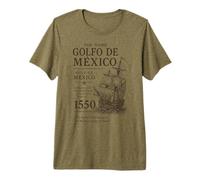The Name Golfo De Mexico Gulf of Mexico Appeared 1550 Premium T-Shirt