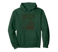 The Name Golfo De Mexico Gulf Of Mexico Appeared 1550 Pullover Hoodie