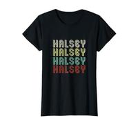 The Name Is Halsey In Funny Retro Vintage Women's T-Shirt