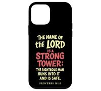The Name Of The Lord Is A Strong Tower Proverbs 18 10 Case for iPhone 12 mini