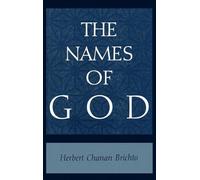 The Names of God: Poetic Readings in Biblical Beginnings