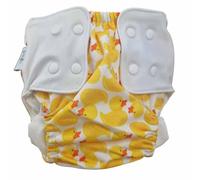 The Nappy Lady Thrive Alder Night Time Pull Up, Reusable Training Pants, Waterproof Overnight Protection, Stretchy Fit, Highly Absorbent (Ducks, Small (2-4 Years))
