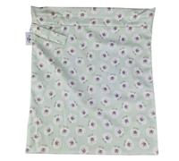 The Nappy Lady Thrive Wet Bag, Waterproof Storage for Nappies and Wet Items, Zip Closure, Essential Accessory for Cloth Nappies and eco Friendly households (Fluffy Sheep, Medium)