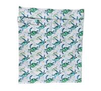 The Nappy Lady Thrive Wet Bag, Waterproof Storage for Nappies and Wet Items, Zip Closure, Essential Accessory for Cloth Nappies and eco Friendly households (Turtle Tides, Medium)
