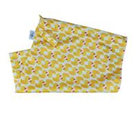 The Nappy Lady Thrive Wet Bag, Waterproof Storage for Nappies and Wet Items, Zip Closure, Essential Accessory for Cloth Nappies and eco Friendly households (Rubber Ducks, Large)