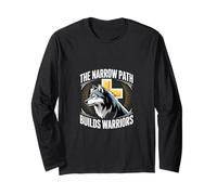 The Narrow Path Builds Warriors Christian Long Sleeve T-Shirt