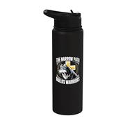 The Narrow Path Builds Warriors Christian Stainless Steel Insulated Water Bottle