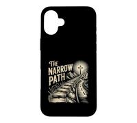 The Narrow Path Christian Walk By Faith Case for iPhone 16 Plus