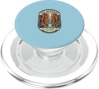 The Narrows-Zion Nationalpark Stream Hiking Badge PopSockets PopGrip for MagSafe