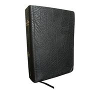 The NASB MacArthur Study Bible, Large Print, Black Bonded Leather, 1995 Text: Unleashing God's Truth One Verse at a Time (Holy Bible, New American Standard Bible)