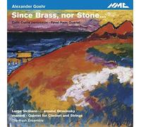 The Nash Ensemble - Alexander Goehr: Since Brass nor Stone [CD]