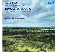 The Nash Ensemble - Anton Arensky: Piano Trio No. 1, Nikolai Rimsky-Korsakov: Wind Quintet 1876