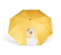 The National Gallery by Fulton Minilite Umbrella, Vincent Van Gogh Sunflowers Print UPF50+