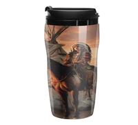 The Native Hunter on Horseback Coffee Tumbler Travel Mug