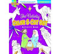The Nativity Color & Cut Out: Coloring Activity Books ] Christmas--5-7