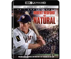 The Natural (4K UHD Blu-ray) Robert Redford Glenn Close Kim Basinger (US IMPORT)