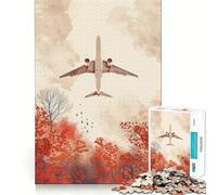 The Natural Aviation Plane 1000 Piece Jigsaws for Adults Puzzle Intellect Toy Relaxing Fun Quality Cut Fine Art Piece (50x75cm)