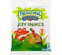 The Natural Confectionery Co Jelly Snakes 160g - Pack of 6
