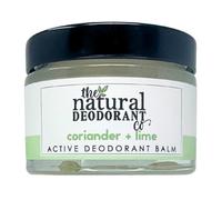 The Natural Deodorant Co, Active Deodorant Balm Coriander + Lime 55g