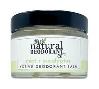 The Natural Deodorant Co, Active Deodorant Balm Mint + Eucalyptus 55g