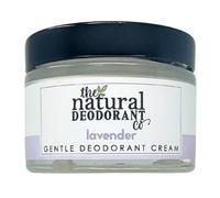 The Natural Deodorant Co, Gentle Deodorant Cream Lavender 55g