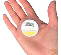 The Natural Deodorant Co. Mini/Sample Size 10g, Lemon & Geranium Active Deo Balm, Lasts 10 Days, Effective Protection