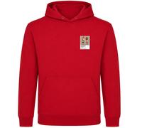 The Natural Disasters Wrestling Icon Frame Men's Hoodie - Red / XL