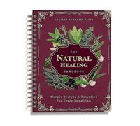The Natural Healing Handbook, Spiral-Bound Guide for Herbal Remedies and Natural Recipes, by Ancient Remedies DFmol -New 2026