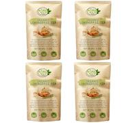 The Natural Health Market Organic Lemongrass Tea Bags 200 Pack (4 x 50) | Herbal Infusion, Plastic-Free Packaging