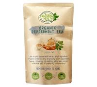 The Natural Health Market Organic Peppermint Tea Bags 15 Pack - Egyptian Peppermint & Plastic-Free Mesh