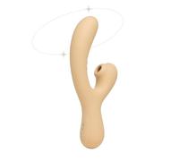 The Natural Love Company - Camphor - Rabbit Vibrator with Clit Suction - Made from Ocean Plastic - Whisper Quiet Gentle Touch Mode - Magnetic Fast Charge - 1+ hr Battery - Bath & Body Safe