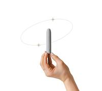 The Natural Love Company - Elemi - Bullet Vibrator - Made from Ocean Plastic - 10 Rhythms - Whisper Quiet Gentle Touch Mode - Magnetic Fast Charge - 1+ hr Battery - Bath & Body Safe