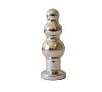 The Natural Love Company - Lobelia - Weighted Stainless-Steel Vibrating Butt Plug - Elegant Design - Bath & Body Friendly