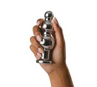 The Natural Love Company - Lobelia - Weighted Steel Vibrating Butt Plug