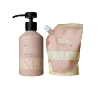 The Natural Love Company - Simply Lube Wild Strawberry - Refillable Organic Water Based Personal Lubricant - Bottle for Life + Refill (2 x 300ml) - Naturally Lickable, Toy-Safe & Condom Compatible