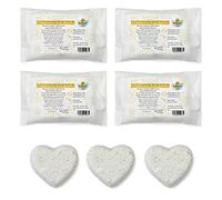 The Natural Spa Bath Bombs 4 x Pack of 3 Chamomile | Natural | No Synthetic Fragrances | No Colorant | SLS Free | Paraben-Free | Phthalates-Free | Talc-Free