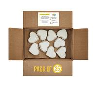 The Natural Spa Bath Bombs Pack of 25 x 33g per Piece Citrus | Natural | No Synthetic Fragrances | No Colourant | SLS Free | Paraben-Free | Phthalates-Free | Talc-Free