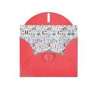 The Nature Wildlands Activities Pattern Pearl Paper Holiday Greeting Card With Envelopes Weddings Party Birthday Invitations Wishes