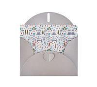 The Nature Wildlands Activities Pattern Pearl Paper Holiday Greeting Card With Envelopes Weddings Party Birthday Invitations Wishes