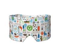 The Nature Wildlands Activities Pattern Print Eye and Ear Muffs Blackout Sleeping Noise Blocking Ear for Adults Kids Men Women