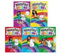 The Naughtiest Unicorn series 5 Books Collection Set By Pip Bird (The Naughtiest Unicorn, at Sports Day, the School Disco, The Naughtiest Unicorn at Christmas, Unicorn on a School Trip)