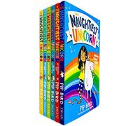 The Naughtiest Unicorn Series 6 Books Collection Set by Pip Bird (Naughtiest Unicorn, Sports Day, School Disco, Christmas, School Trip & On The Beach)
