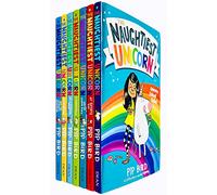 The Naughtiest Unicorn Series 7 Books Collection Set by Pip Bird (Naughtiest Unicorn, Sports Day, School Disco, Christmas, School Trip & On The Beach & Spooky Surprise)