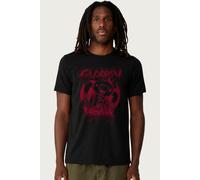 The Naughty Grizzly Gothic Red Text Anime Gloomy Bear T-Shirt Gloomy Bear Black XXL