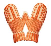 The Naughty List Mittens | Cozy Knit with a Hidden Attitude, Hand Knitted Funny Hidden Middle Finger Winter Warm Mittens