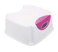 The Neat Nursery Co. Step Up Stool, 700 White/Pink, 1.02 kg