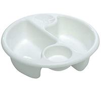 The Neat Nursery Co. Top 'n' Tail Cicular Wash Bowl, 957 White, 0.25 kg 5055378200892